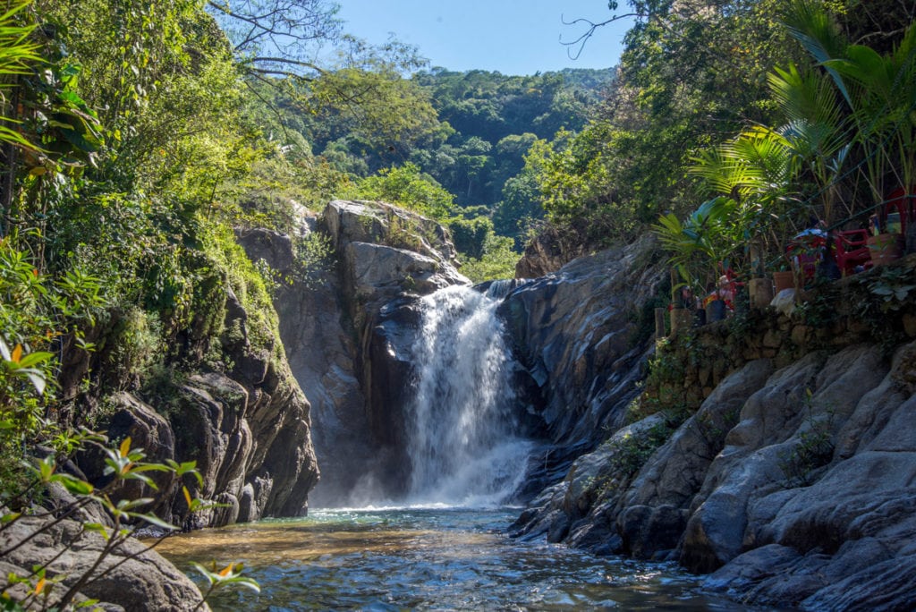 Waterfall at Quimixto